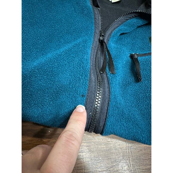 LL Bean Colorblock Fleece Vest Men XL Travel Camping Outdoor Hiking Layer Warm - Picture 9 of 11